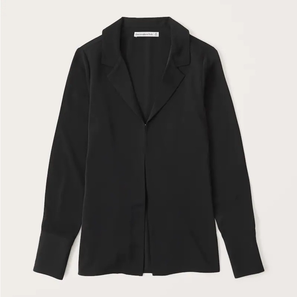 Abercrombie Long-Sleeve Closure Set Top